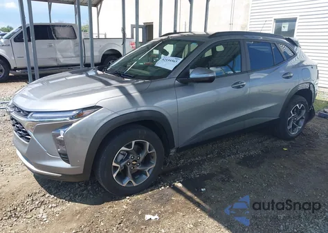 2024 Chevrolet Trax Fwd Lt из США, поврежденный, VIN KL77LHE28RC221692